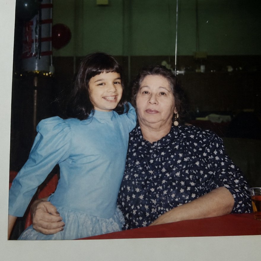 Jennifer Peña smiles in an undated photograph with her mother Antonia Peña.